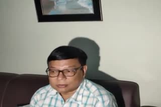 ETV Reporter Exclusive Intervew With  Congress Leader Debabrata Saikia