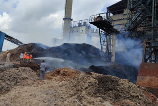 fire accident in govada sugar factory in vizag district