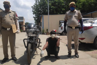 baba haridas nagar police arrested miscreant who came out from jail in july