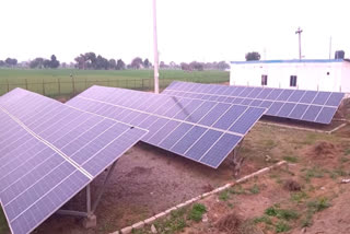 Government is giving 75 percent subsidy to install solar pump in Palwal