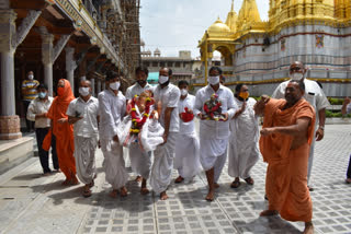 Jaljilani festival simply celebrated at Vadtal Swaminarayan temple