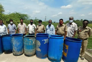 cannabis seazed and man arrested for preparing it in yedlapadu of guntur district