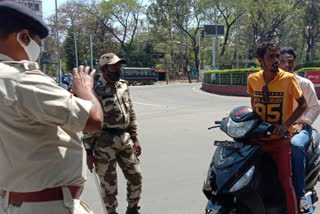 violation of lockdown rules in ranchi