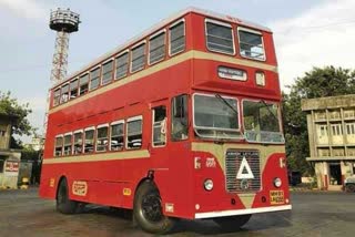 mumbai's double deckers bus