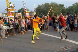 people took out the procession of muharram despite of ban in delhi