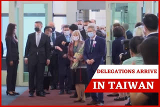 Czech delegation arrives in Taiwan