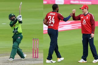 Pakistan set England a target of 196 to win Second T20