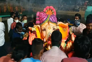 Ganesha immersion ended peacefully in Kurnool