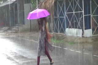 Rains in delhi in August
