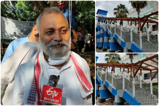 Somnath bharti reply to bjp question on construction of footover bridge