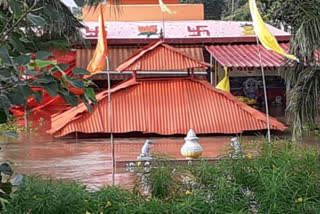 Submerged Ganesh temple