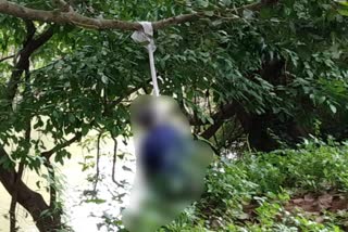 Unknown person hanged himself in Sagar