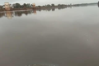 Krishna river inflow