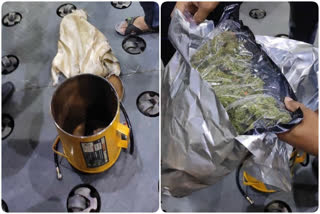 marijuana smuggled from america seized at delhi courier terminal