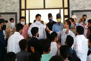 student organizations protest against annual examination of cdlu sirsa