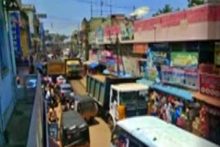 thirukattuppalli traffic jam