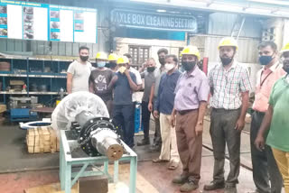 High Speed ​​Rail wheel is being manufactured for the first time in Mysore