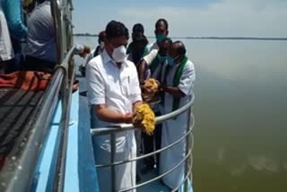 கீழணை, வீராணம் ஏரியிலிருந்து பாசனத்திற்காக தண்ணீர் திறப்பு