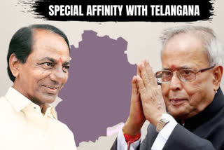Pranab Mukherjee's special connect with Telangana