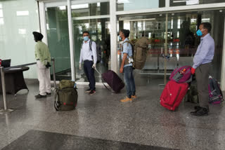 98 passengers reached chandigarh from sharjah