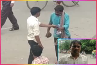 Tiffin box snatched from youth video goes viral in Ghaziabad