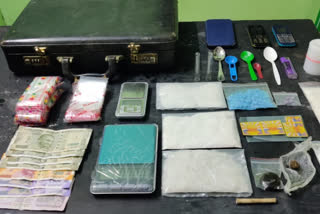 Drug dealer arrested - Drugs worth Rs 10 lakh seized