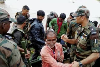 authority called the army for rescue operation in bramhapuri