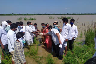 MLA Haripriya visiting Kamepally