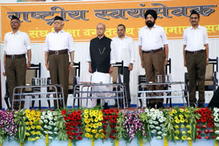 pranab mukharjee with RSS