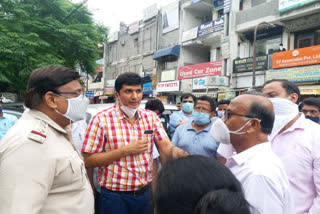 encroachment in Chintaranjan Park area