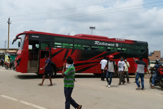 bus service started in ranchi