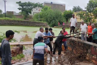 Rainfall in Ahore, आहोर जालोर न्यूज़, भाद्राजून की प्राचीन बावड़ी