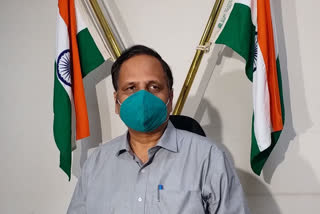 Satyendar Jain, Health Minister