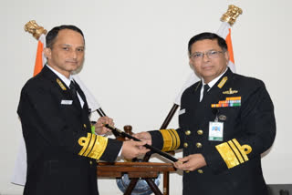 Vice Admiral S R Sarma assumes charge as Chief of Materiel of the Indian Navy