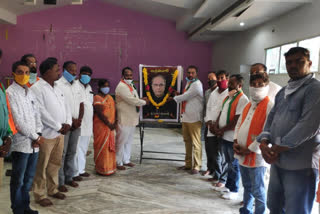 bjp medak district leaders deep condolences to the pranab mukherjee death