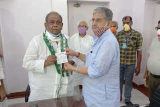 Teghra MLA Virendra Kumar j