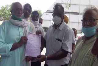 farmers protest for electricity connection  for Tube Well in rohtak