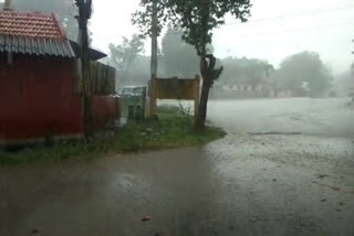 chikkamagalure heavy rain in today