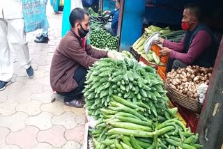 hike in vegetable prices in shimla city