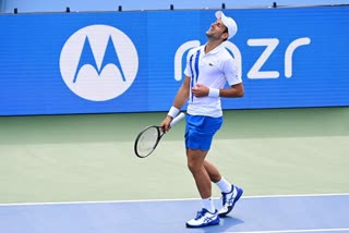 Novak Djokovic eases past Damir Dzumhur in straight sets in US Open 1st round