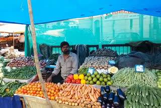 hike prices of vegetables due to heavy raining in bhopal