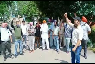 PUNBUS employees protest against Punjab government