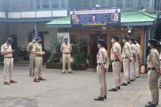 SP Shimla visits various posts