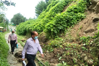 landslide in jogindernagar