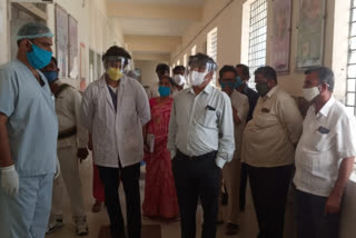 medak district additional collector nagesh sudden visit to the narsapur govt hospital