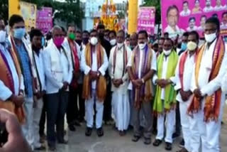 patancheru mla participated in ganesh brahmotsavalu in sangareddy district