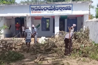 plants-cutting-at-ragibavi-village-in-yadadri-bhuvanagiri-district