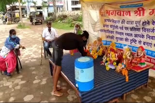 Immersion of Ganesh idols