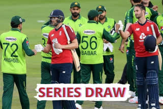 پاکستان نے سنسنی خیز مقابلہ میں انگلینڈ کو شکست دیکر سیریز برابر کردی
