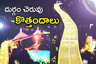 hyderabad durgam cheruvu cable bridge beauties video